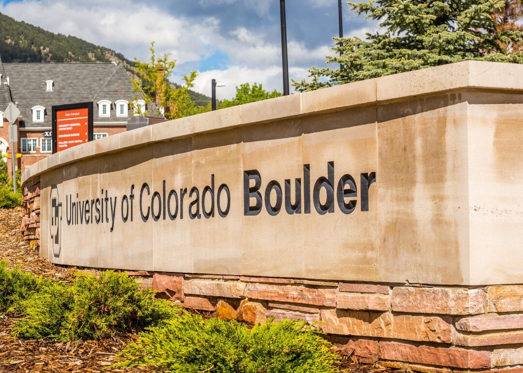 Colorado: University of Colorado - Boulder